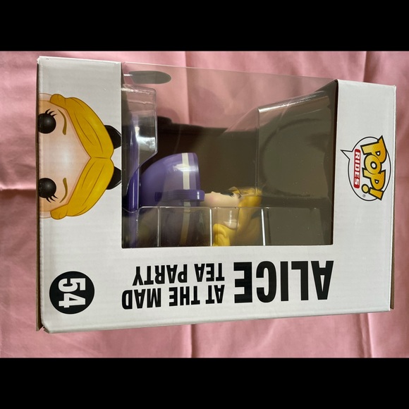 LARGE ALICE AT THE MAD TEA PARTY POPFUNKO DISNEY - Picture 5 of 5